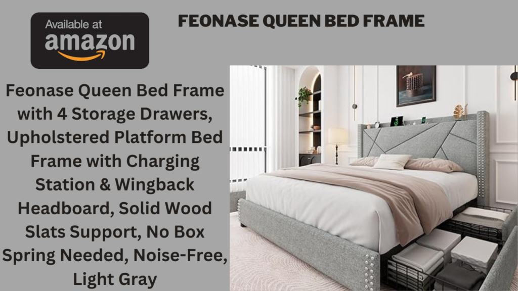 Wood Bed Frame Queen