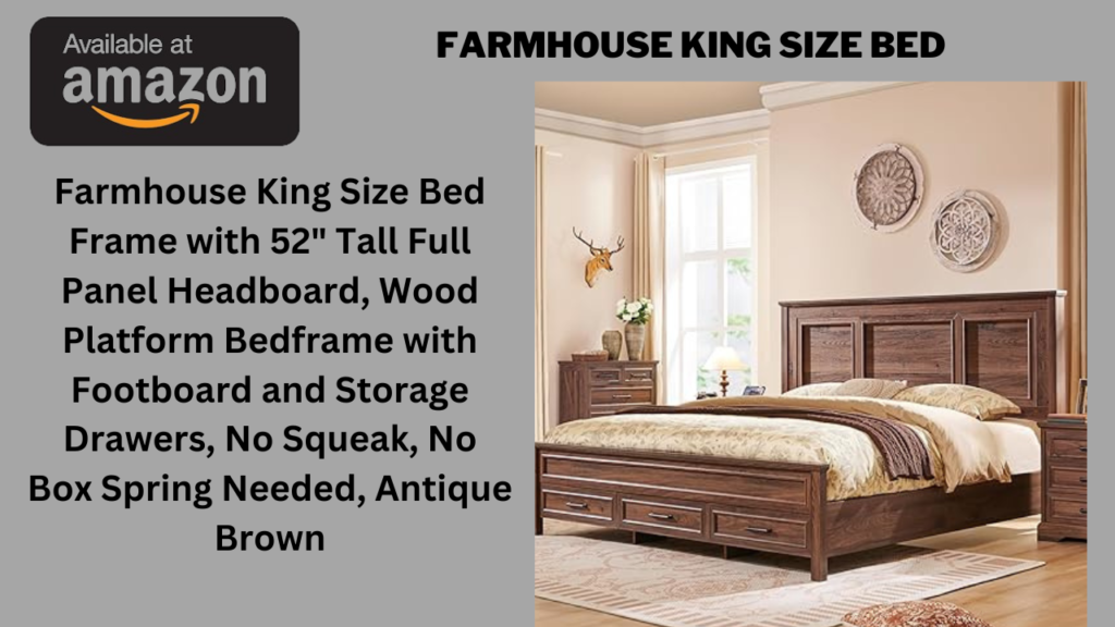 Wood Bed Frame King