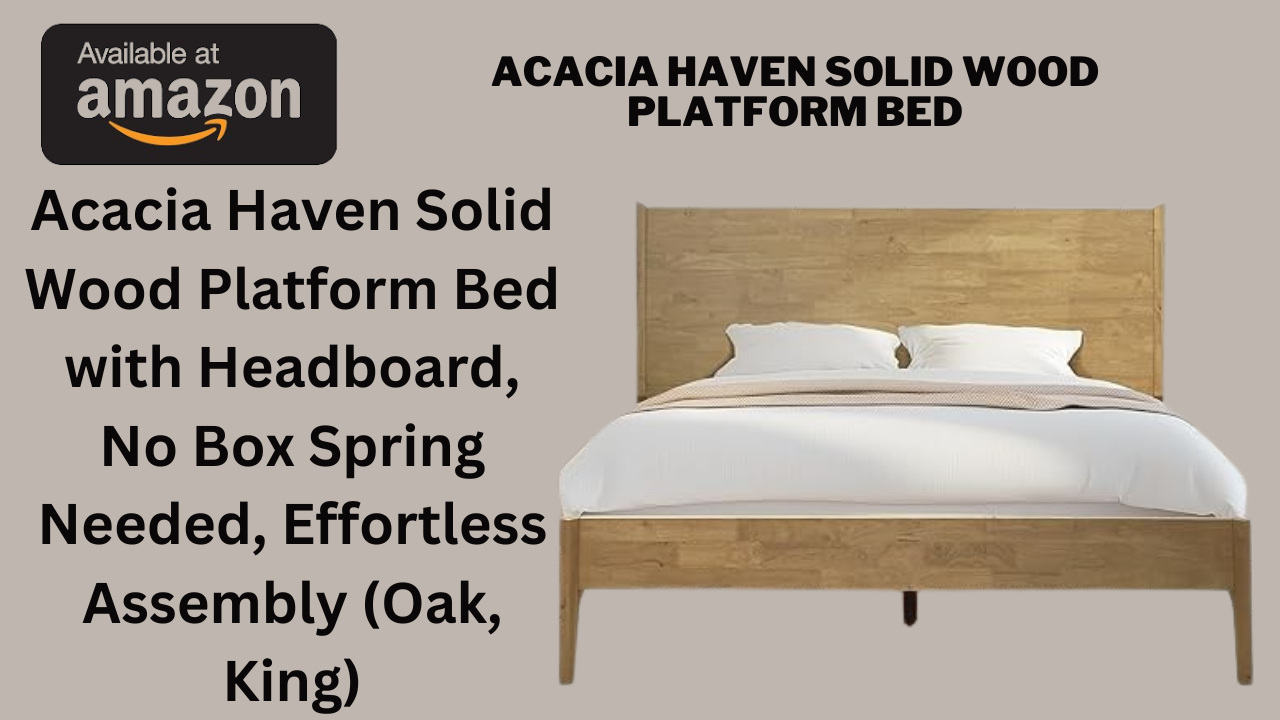 Wooden Platform Bed