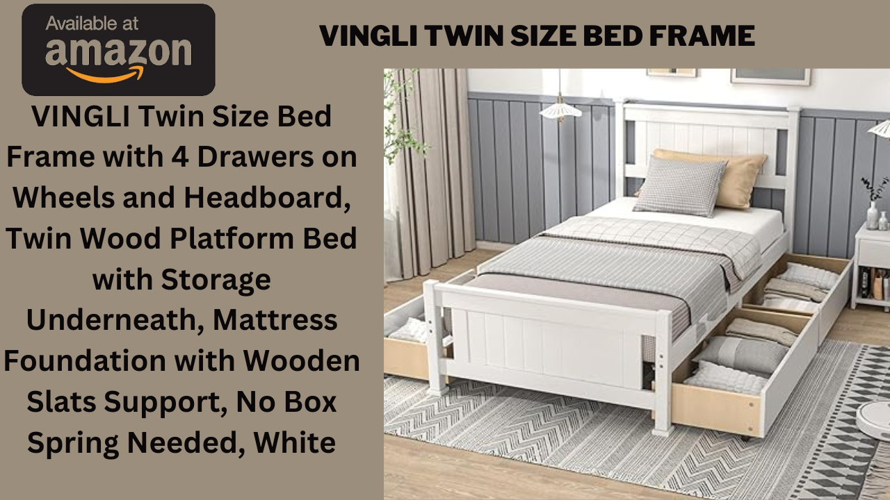 Wood Twin Bed