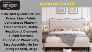 Wood Queen Bed